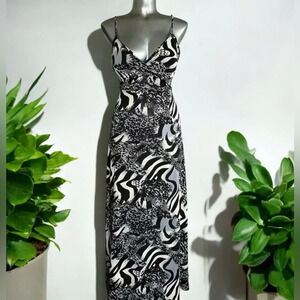 💟Animal Print Maxi Dress